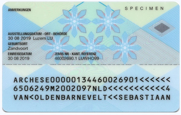Muster-Ausländerausweis-Rueckseite